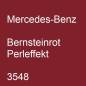 Preview: Mercedes-Benz, Bernsteinrot Perleffekt, 3548.